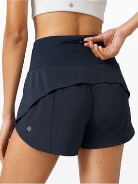 Lululemon Speed Up High-Rise Short 4" *Long True Navy Size 4